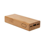 branded Luton Bamboo Power Bank - 10000 mAh, from our range of promotional Power Banks