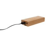 branded Luton Bamboo Power Bank - 10000 mAh, from our range of promotional Power Banks