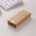 branded Luton Bamboo Power Bank - 10000 mAh, from our range of promotional Power Banks