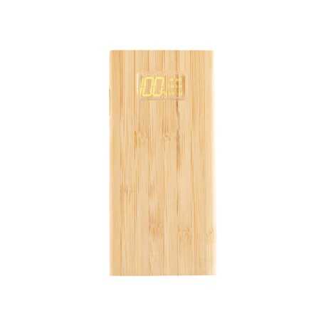 branded Mills Bamboo Power Bank - 10000 mAh, from our range of promotional Power Banks