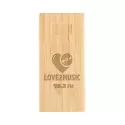 branded Mills Bamboo Power Bank - 10000 mAh, from our range of promotional Power Banks