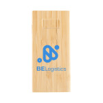 branded Mills Bamboo Power Bank - 10000 mAh, from our range of promotional Power Banks