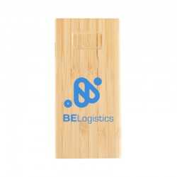 branded Mills Bamboo Power Bank - 10000 mAh, from our range of promotional Power Banks