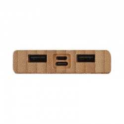 branded Mills Bamboo Power Bank - 10000 mAh, from our range of promotional Power Banks