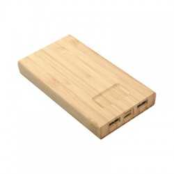branded Kendal Bamboo Power Bank - 5000 mAh, from our range of promotional Power Banks