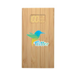 branded Kendal Bamboo Power Bank - 5000 mAh, from our range of promotional Power Banks