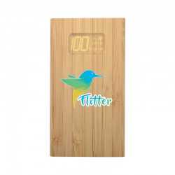 branded Kendal Bamboo Power Bank - 5000 mAh, from our range of promotional Power Banks