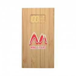 branded Kendal Bamboo Power Bank - 5000 mAh, from our range of promotional Power Banks