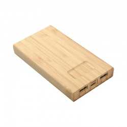 branded Kendal Bamboo Power Bank - 5000 mAh, from our range of promotional Power Banks