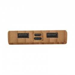 branded Kendal Bamboo Power Bank - 5000 mAh, from our range of promotional Power Banks