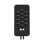 branded Newport Light-Up Wireless Power Bank 6000 mAh, from our range of promotional Power Banks