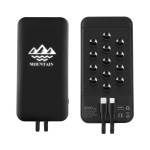 branded Newport Light-Up Wireless Power Bank 6000 mAh, from our range of promotional Power Banks