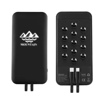 branded Newport Light-Up Wireless Power Bank 6000 mAh, from our range of promotional Power Banks