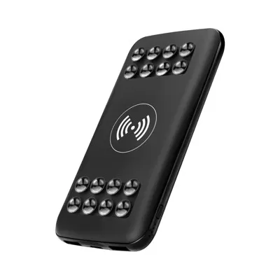 branded Harwick Wireless Light-up Power Bank - 8000 mAh, from our range of promotional Power Banks
