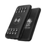 branded Harwick Wireless Light-up Power Bank - 8000 mAh, from our range of promotional Power Banks