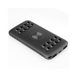 branded Harwick Wireless Light-up Power Bank - 8000 mAh, from our range of promotional Power Banks
