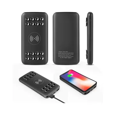 branded Harwick Wireless Light-up Power Bank - 8000 mAh, from our range of promotional Power Banks