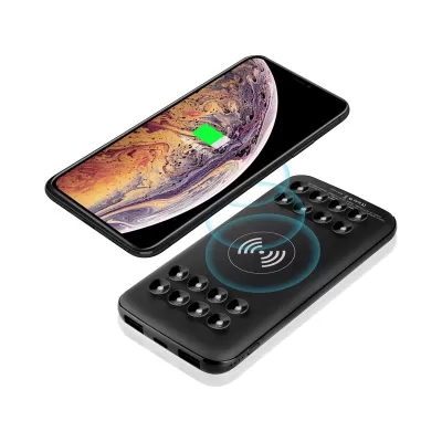 branded Harwick Wireless Light-up Power Bank - 8000 mAh, from our range of promotional Power Banks