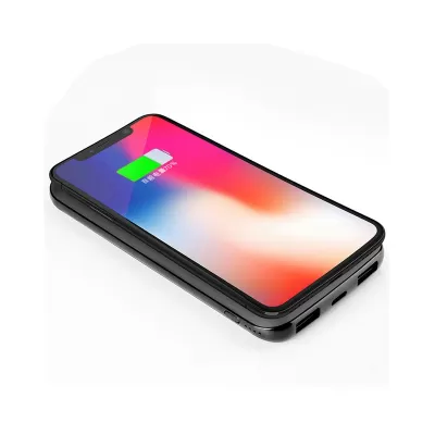 branded Harwick Wireless Light-up Power Bank - 8000 mAh, from our range of promotional Power Banks