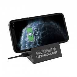 branded Peak Music Wireless Charge Speaker (Exit Stock), from our range of promotional Speakers