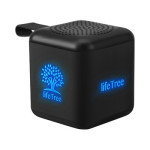 branded Mini Cube Light-Up Speaker, from our range of promotional Speakers