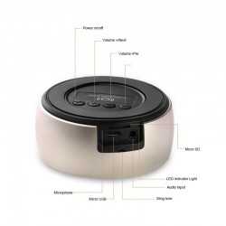 branded Hudson Wireless Speaker, from our range of promotional Speakers