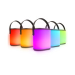 Wired &amp; Bluetooth Speakers - Aurora Portable BT LED Speaker