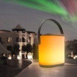 Wired &amp; Bluetooth Speakers - Aurora Portable BT LED Speaker