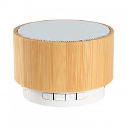 branded Muir Bamboo Bluetooth Speaker, from our range of promotional Speakers
