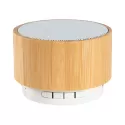 branded Muir Bamboo Bluetooth Speaker, from our range of promotional Speakers