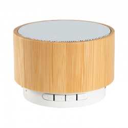 branded Muir Bamboo Bluetooth Speaker, from our range of promotional Speakers