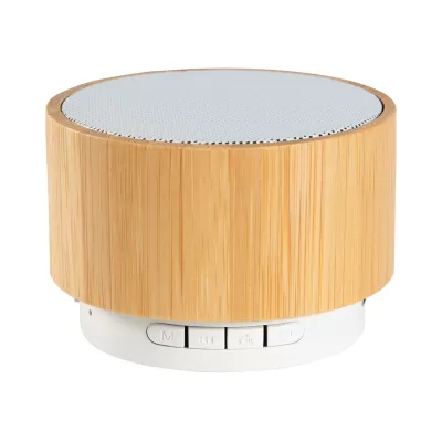 branded Muir Bamboo Bluetooth Speaker, from our range of promotional Speakers