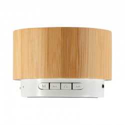 branded Muir Bamboo Bluetooth Speaker, from our range of promotional Speakers