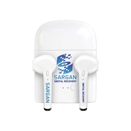 branded Zoe True Wireless Stereo Earbuds , from our range of promotional Earbuds & Headphones