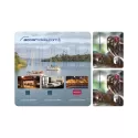 branded PVC Pad with 2 Coasters, from our range of promotional Coasters