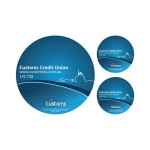 branded PVC Pad with 2 Coasters, from our range of promotional Coasters