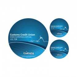 branded PVC Pad with 2 Coasters, from our range of promotional Coasters