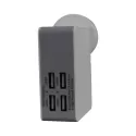 branded Harbour AC USB Charger (Exit Stock), from our range of promotional Phone &amp; Tablet Chargers