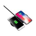 branded Power Slim Double Fast Wireless Charger, from our range of promotional Phone &amp; Tablet Chargers