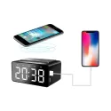 branded Dover Alarm Clock Wireless Charger Speaker, from our range of promotional Phone &amp; Tablet Chargers