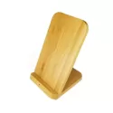 branded Stirling Fast Wireless Charge Bamboo Stand, from our range of promotional Phone &amp; Tablet Chargers