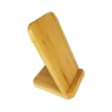 branded Stirling Fast Wireless Charge Bamboo Stand, from our range of promotional Phone &amp; Tablet Chargers