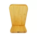branded Stirling Fast Wireless Charge Bamboo Stand, from our range of promotional Phone &amp; Tablet Chargers