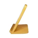 branded Stirling Fast Wireless Charge Bamboo Stand, from our range of promotional Phone &amp; Tablet Chargers