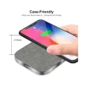 branded Harris Fast Wireless Charger, from our range of promotional Phone &amp; Tablet Chargers