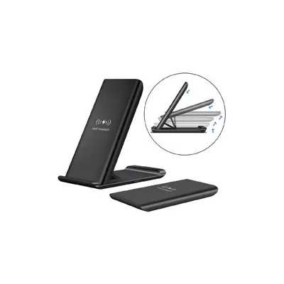 branded Bolton Foldable Wireless Charge Stand, from our range of promotional Phone & Tablet Chargers