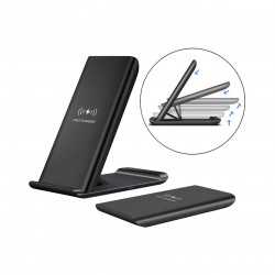 branded Bolton Foldable Wireless Charge Stand, from our range of promotional Phone & Tablet Chargers
