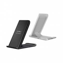 branded Bolton Foldable Wireless Charge Stand, from our range of promotional Phone & Tablet Chargers