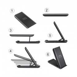 branded Bolton Foldable Wireless Charge Stand, from our range of promotional Phone & Tablet Chargers