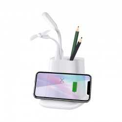 branded Kingston Wireless Charging Desk Organsier , from our range of promotional Phone & Tablet Chargers